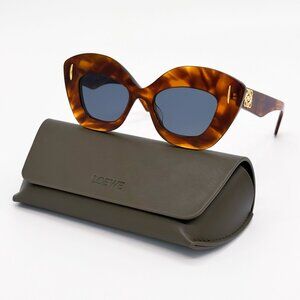 NEW LW40127I 53V, LOEWE HAVANA WOMEN SUNGLASSES LOEWE